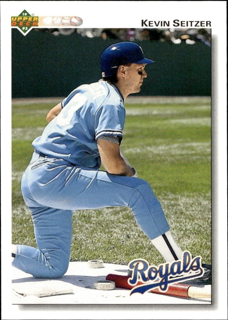1992 Upper-Deck Low Number Kevin Seitzer #327 trading card