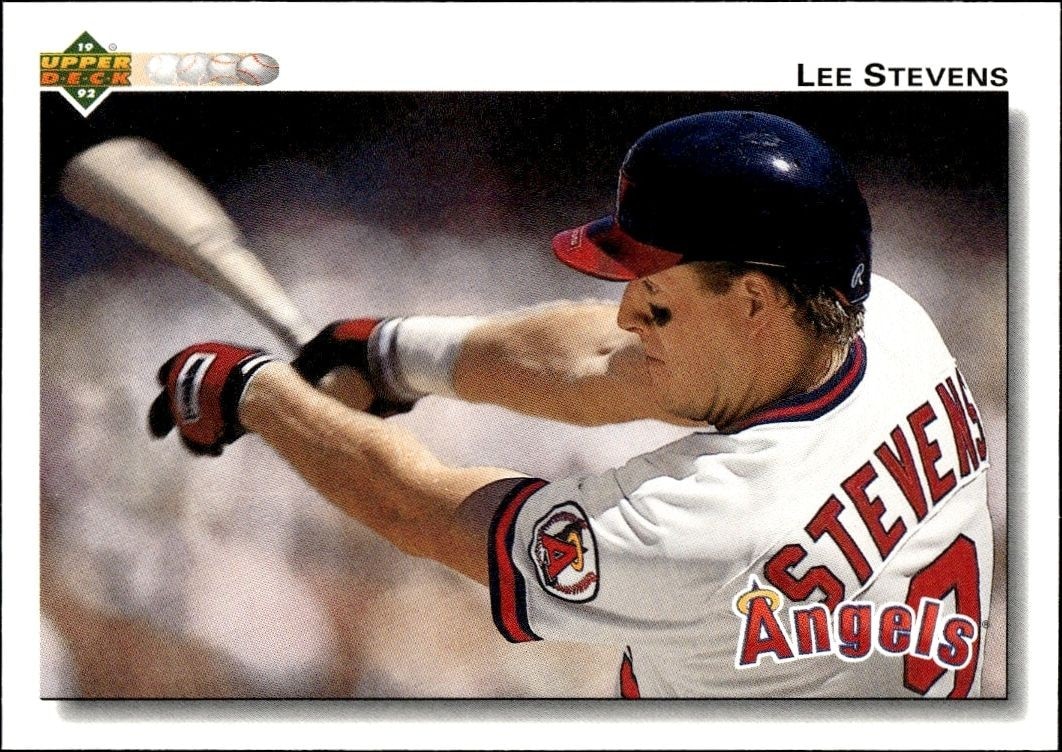 1992 Upper-Deck Low Number Lee Stevens #634 trading card