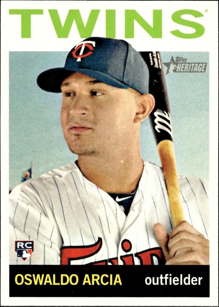 2013 Topps Heritage High Number Oswaldo Arcia #H515 trading card