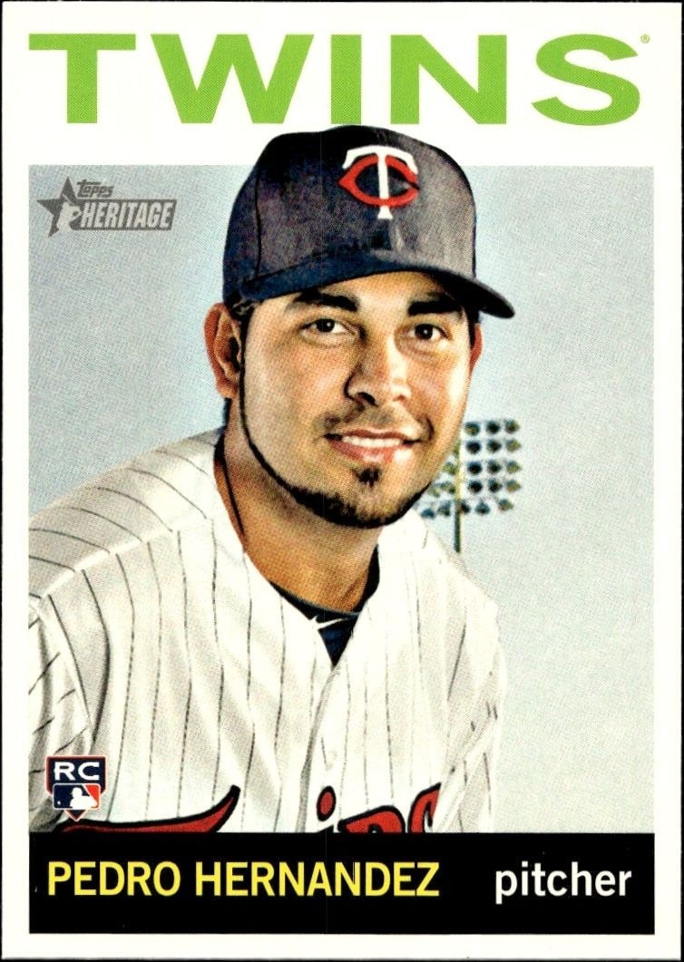 2013 Topps Heritage High Number Pedro Hernandez #H571 trading card