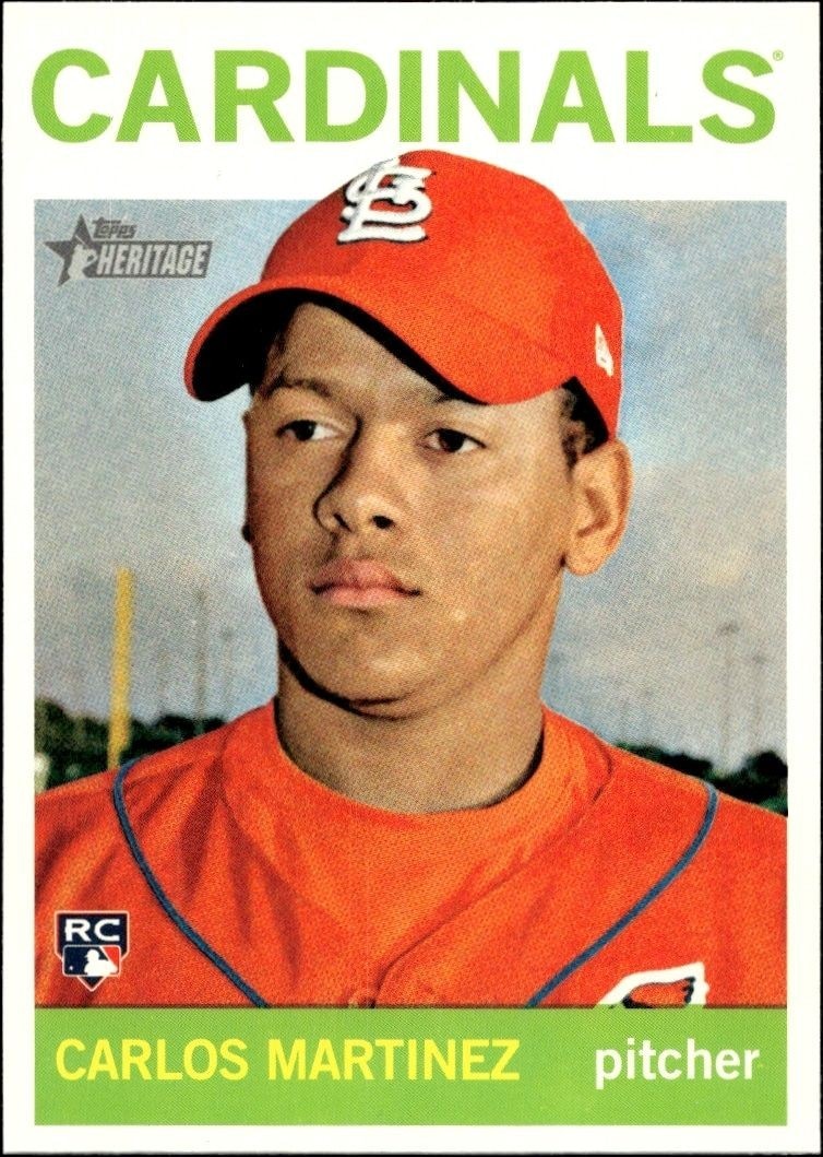 2013 Topps Heritage High Number Carlos Martinez #H507 trading card