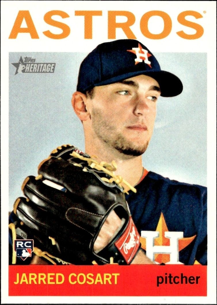 2013 Topps Heritage High Number Jarred Cosart #H525 trading card