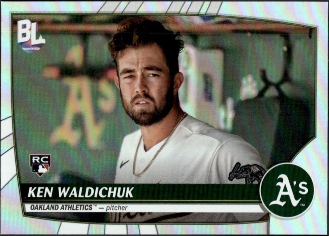 2023 Topps Big League Ken Waldichuk #214 trading card
