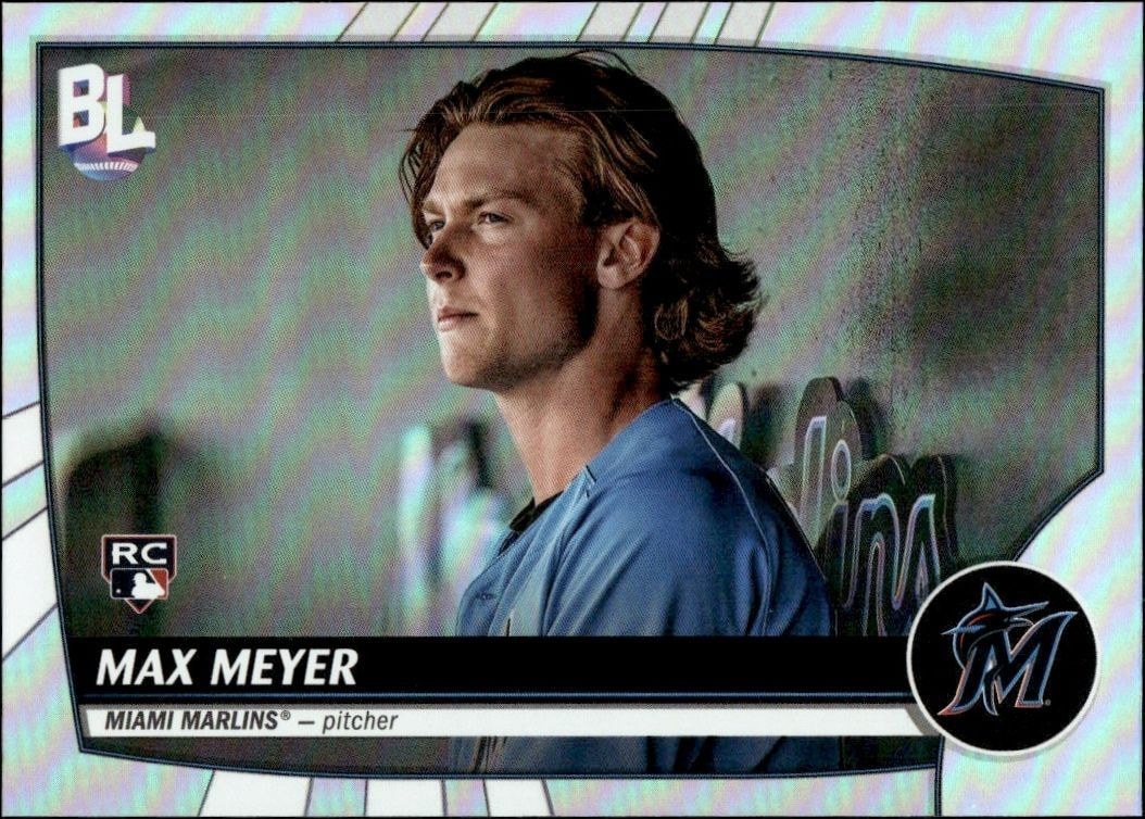 2023 Topps Big League Max Meyer #206 trading card