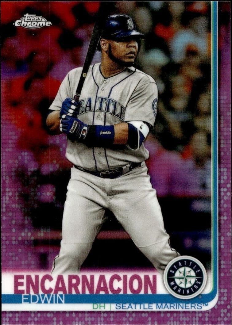 2019 Topps Chrome Edwin Encarnacion #101 trading card