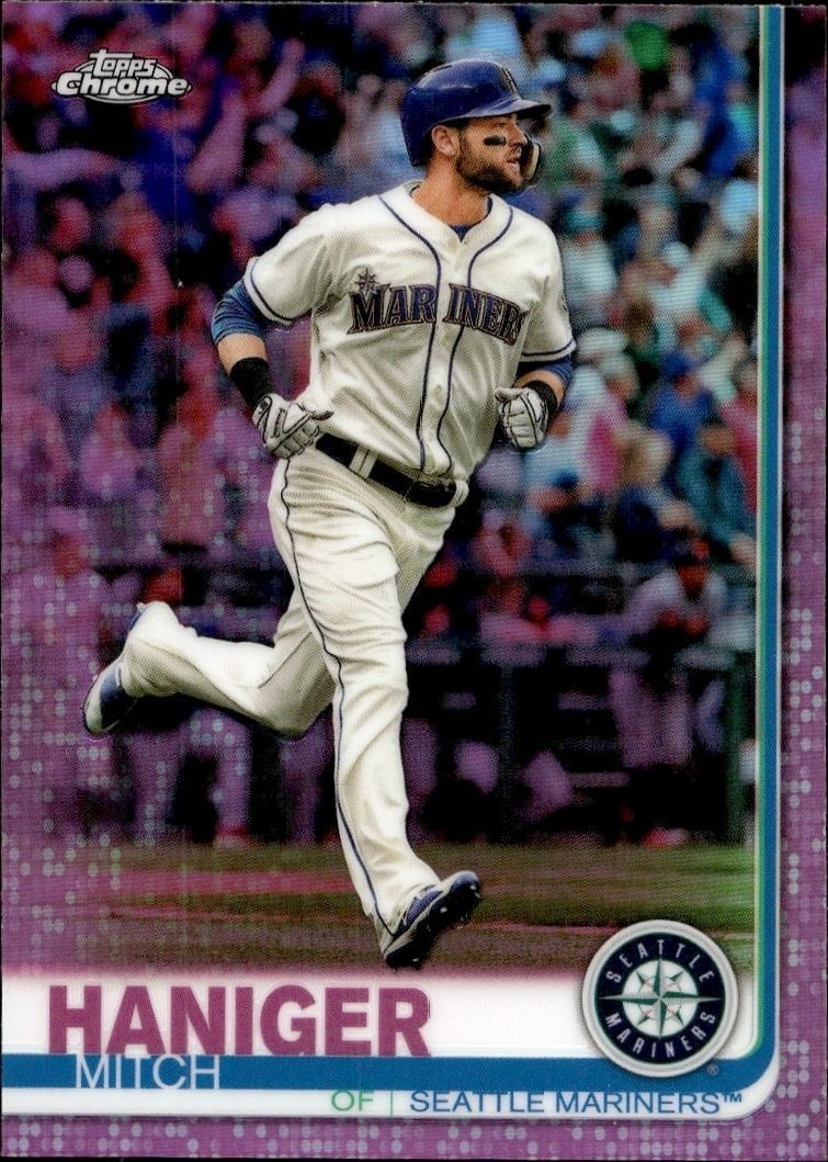 2019 Topps Chrome Mitch Haniger #138 trading card