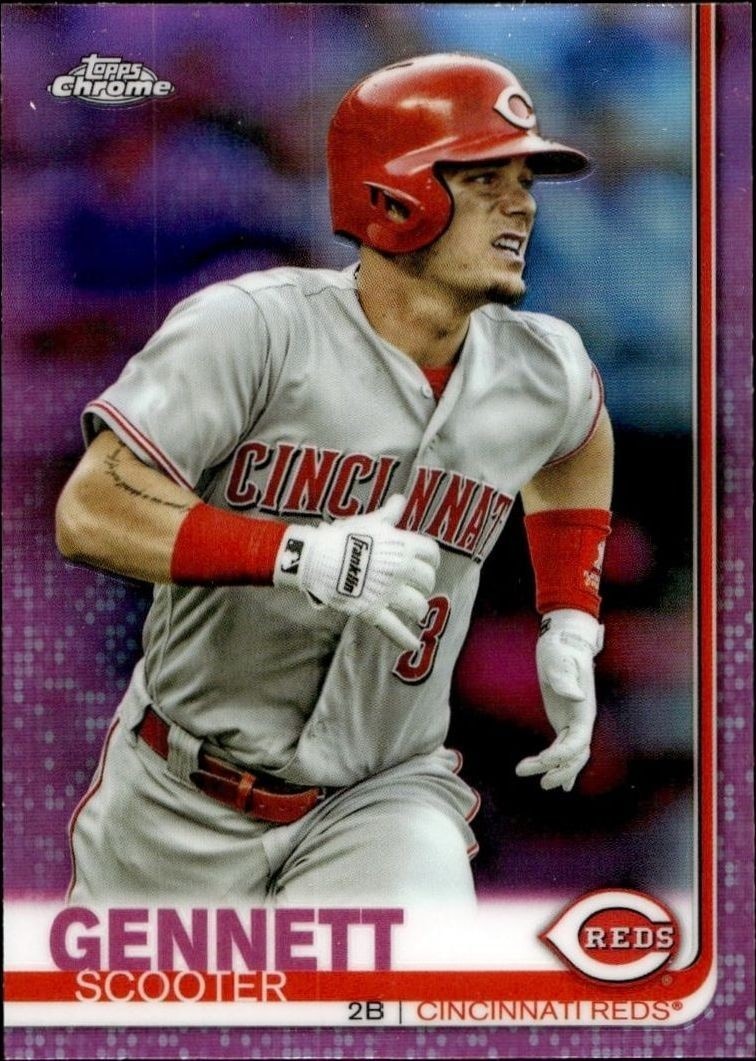 2019 Topps Chrome Scooter Gennett #58 trading card