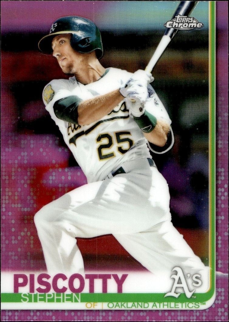 2019 Topps Chrome Stephen Piscotty #167 trading card