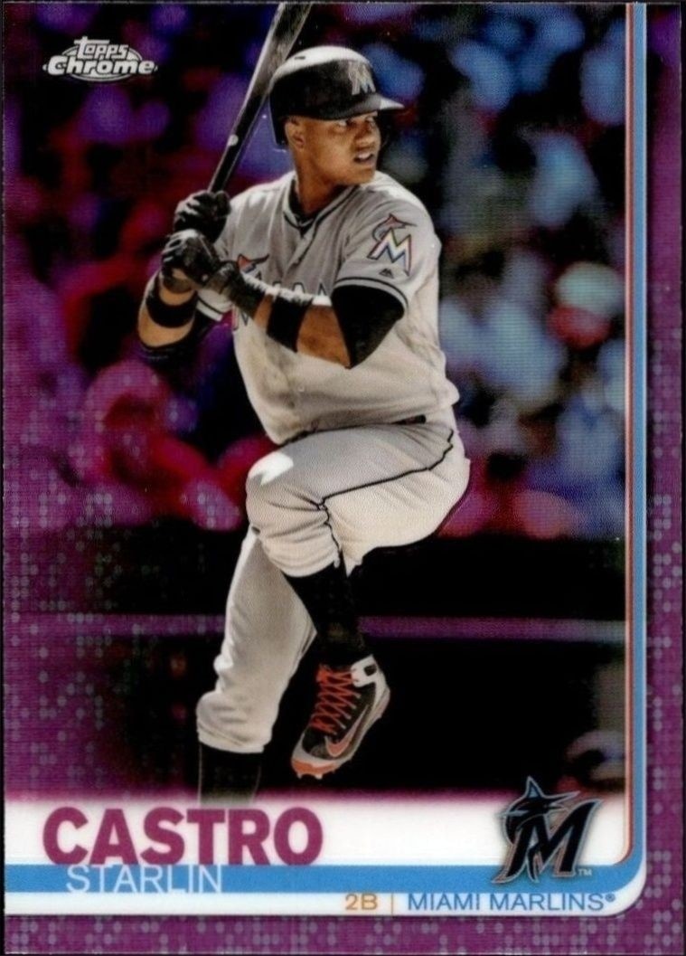 2019 Topps Chrome Starlin Castro #171 trading card