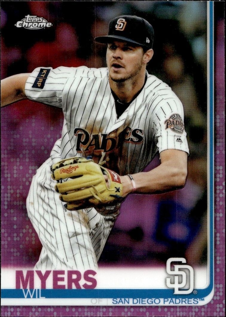 2019 Topps Chrome Wil Myers #153 trading card