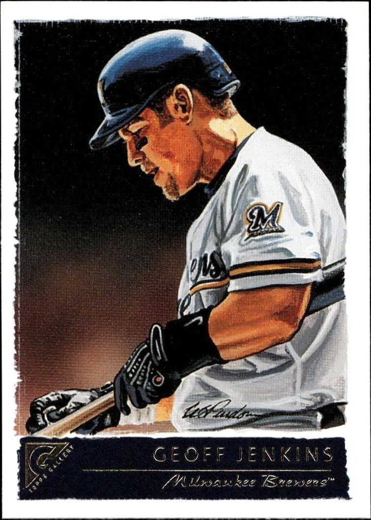 2001 Topps Gallery Geoff Jenkins #69 trading card