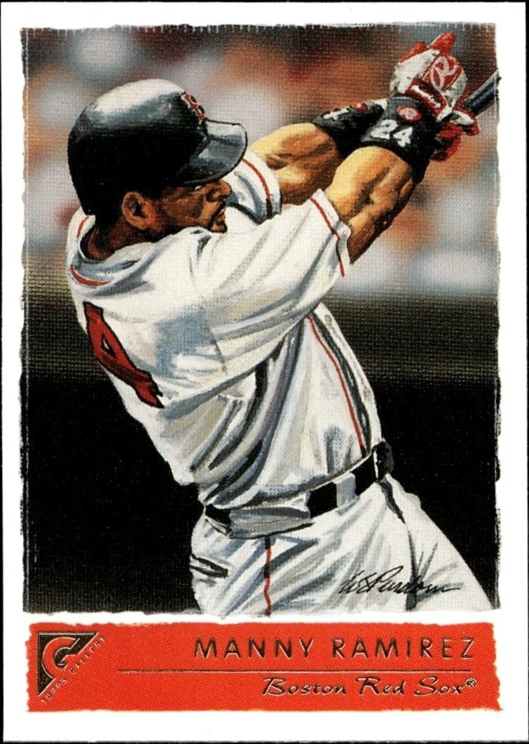 2001 Topps Gallery Manny Ramirez #84 trading card
