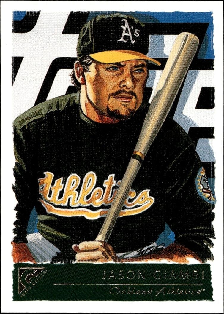 2001 Topps Gallery Jason Giambi #12 trading card