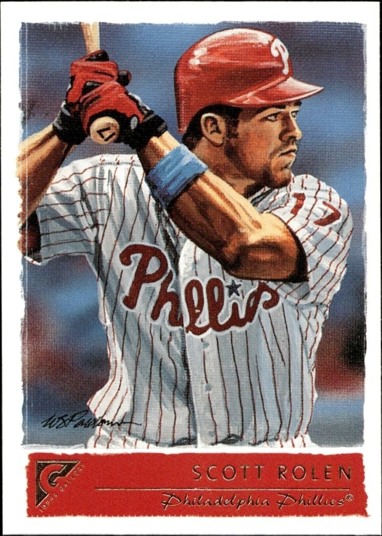 2001 Topps Gallery Scott Rolen #92 trading card