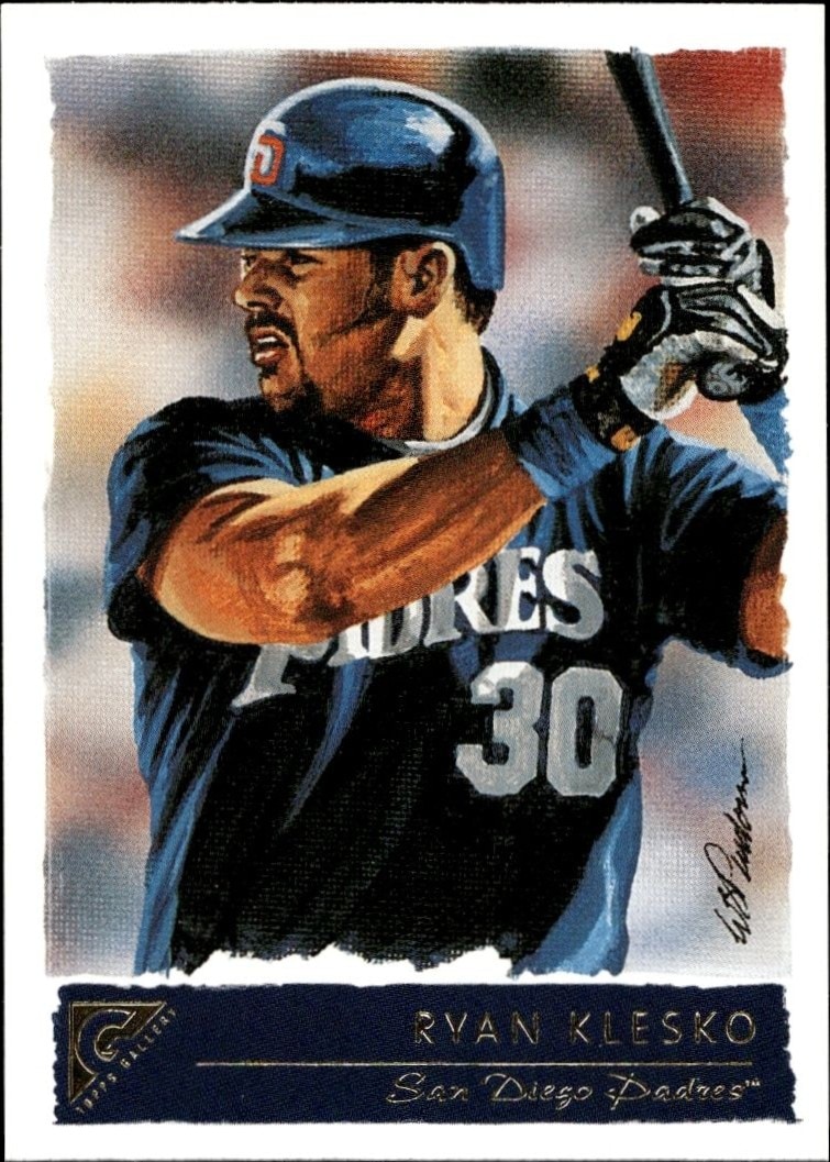 2001 Topps Gallery Ryan Klesko #93 trading card