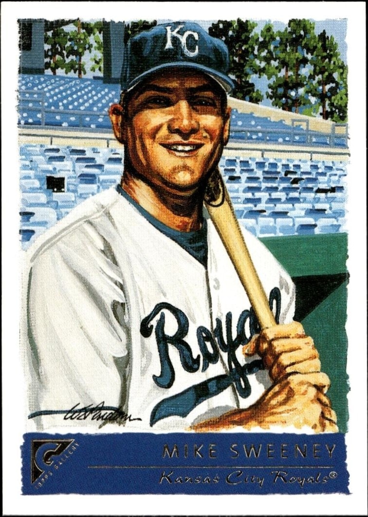 2001 Topps Gallery Mike Sweeney #8 trading card