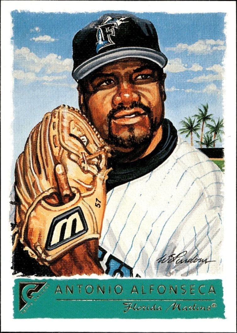 2001 Topps Gallery Antonio Alfonseca #7 trading card