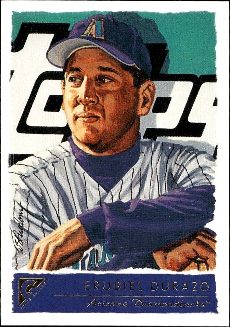 2001 Topps Gallery Erubiel Durazo #39 trading card