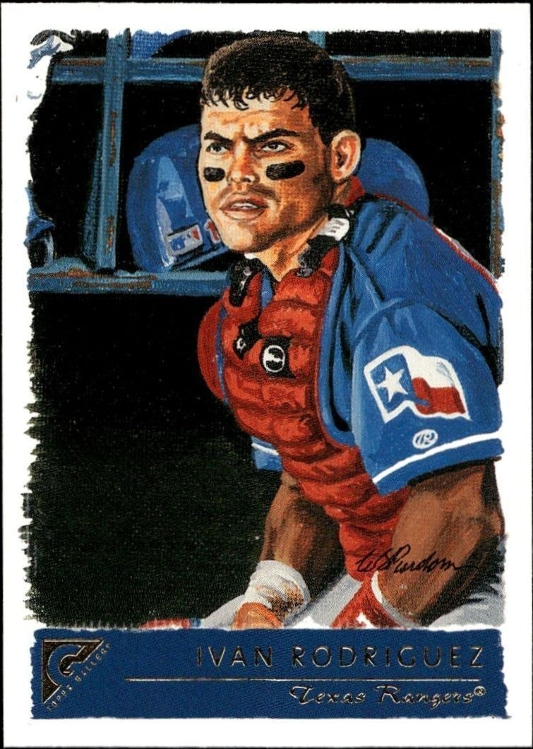 2001 Topps Gallery Ivan Rodriguez #36 trading card