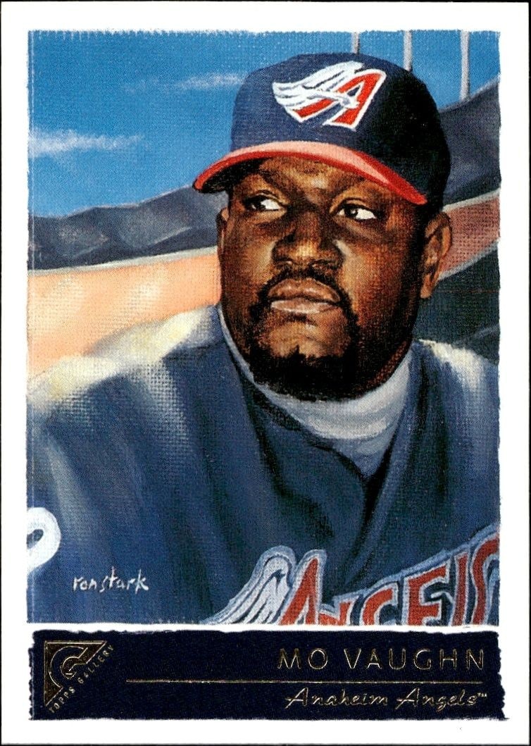 2001 Topps Gallery Mo Vaughn #21 trading card