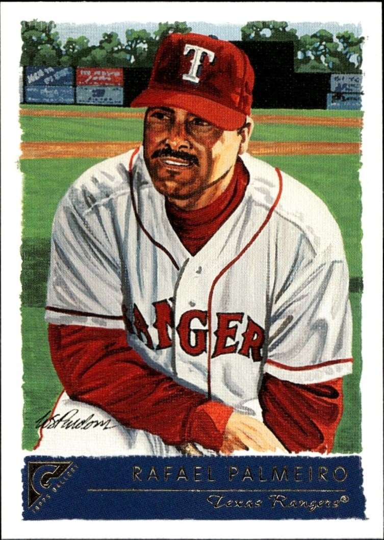 2001 Topps Gallery Rafael Palmeiro #16 trading card