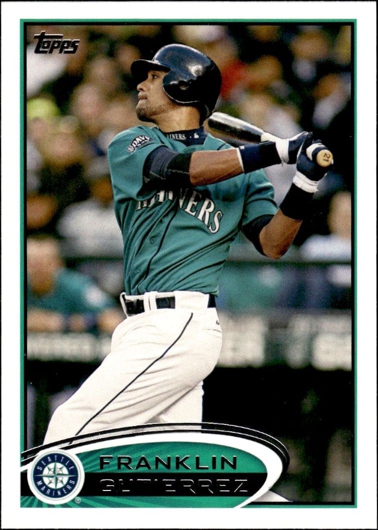 2012 Topps Series 1 Franklin Gutierrez #286 trading card