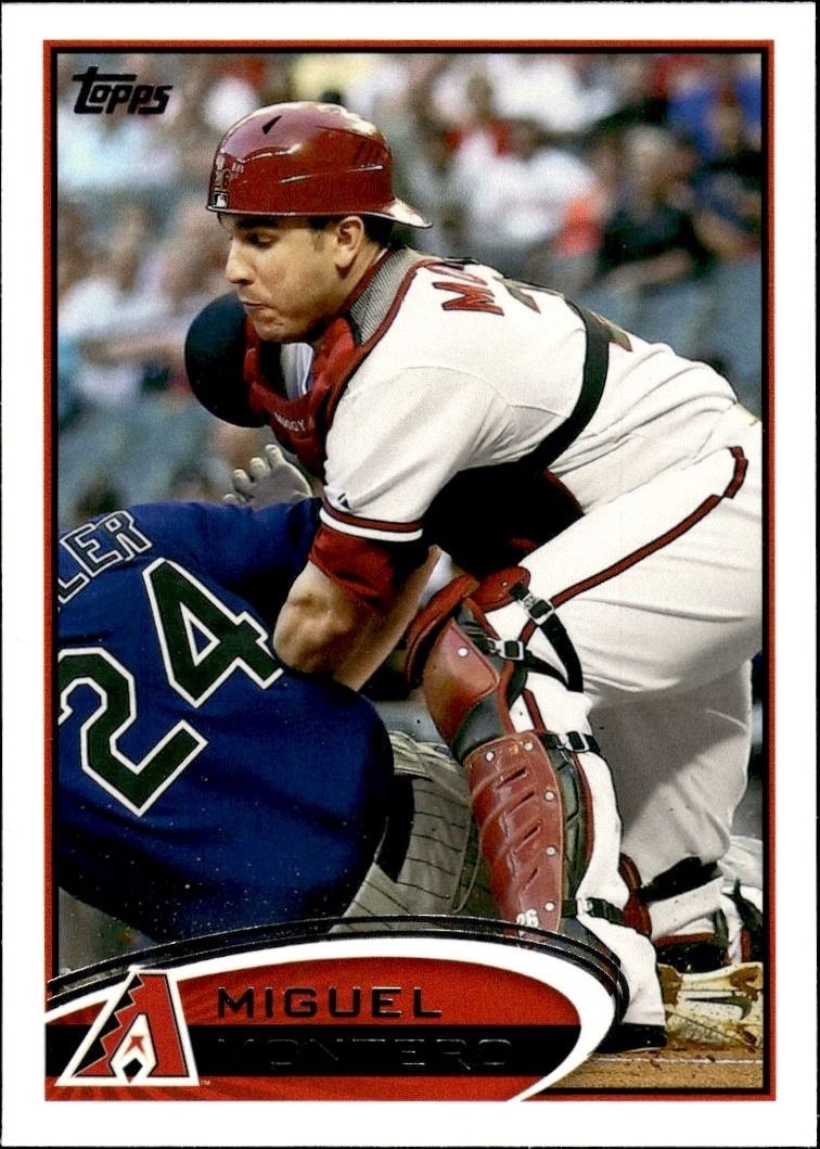 2012 Topps Series 1 Miguel Montero #288 trading card