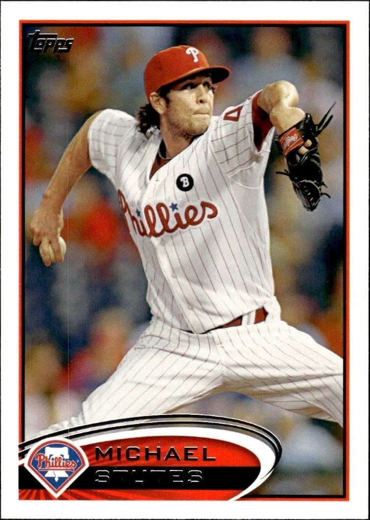 2012 Topps Series 1 Michael Stutes #259 trading card