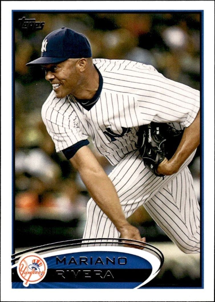 2012 Topps Series 1 Mariano Rivera #180 trading card