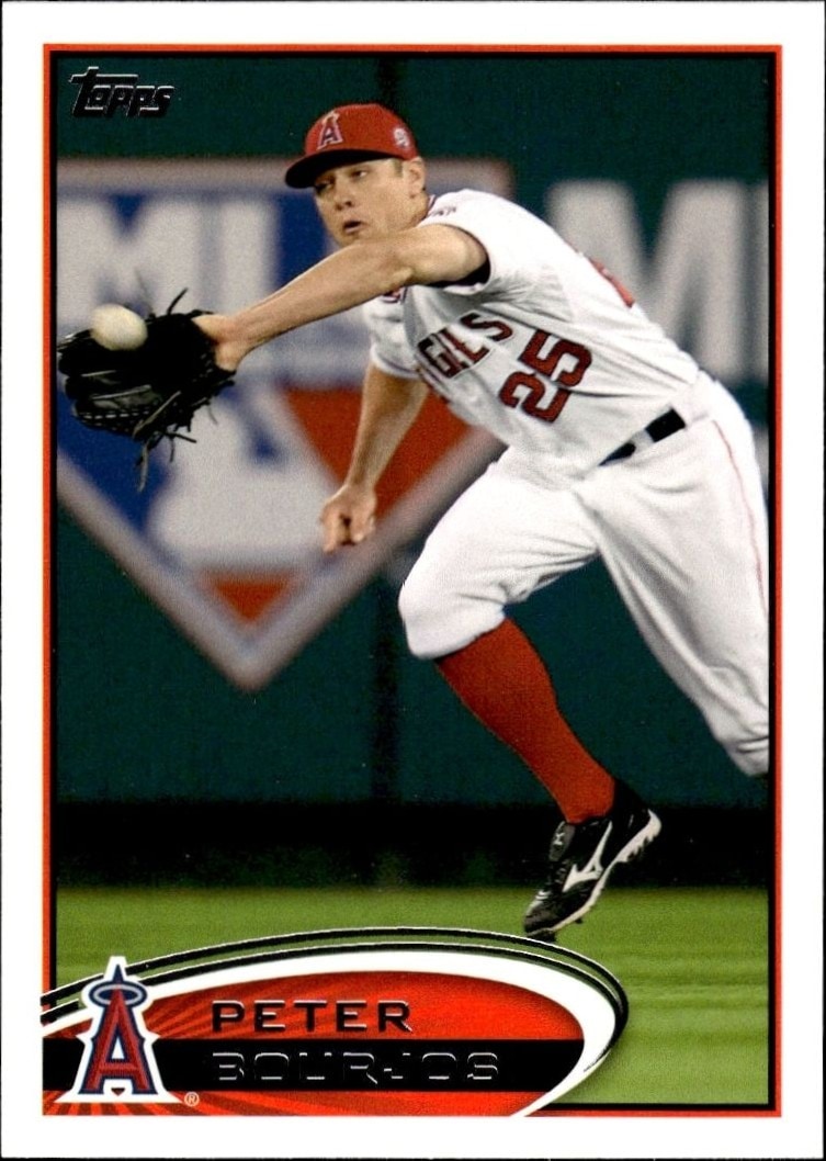 2012 Topps Series 1 Peter Bourjos #46 trading card