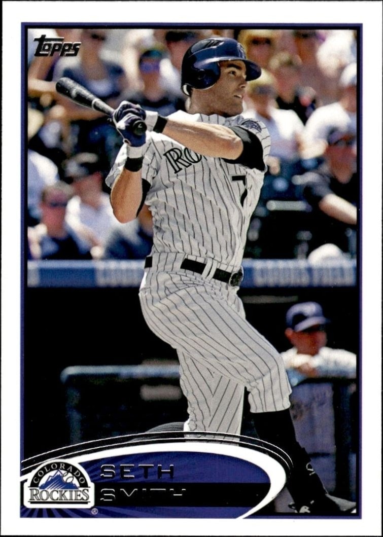 2012 Topps Series 1 Seth Smith #257 trading card