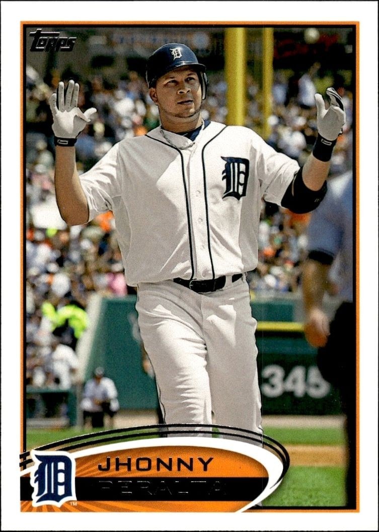 2012 Topps Series 1 Jhonny Peralta #54 trading card