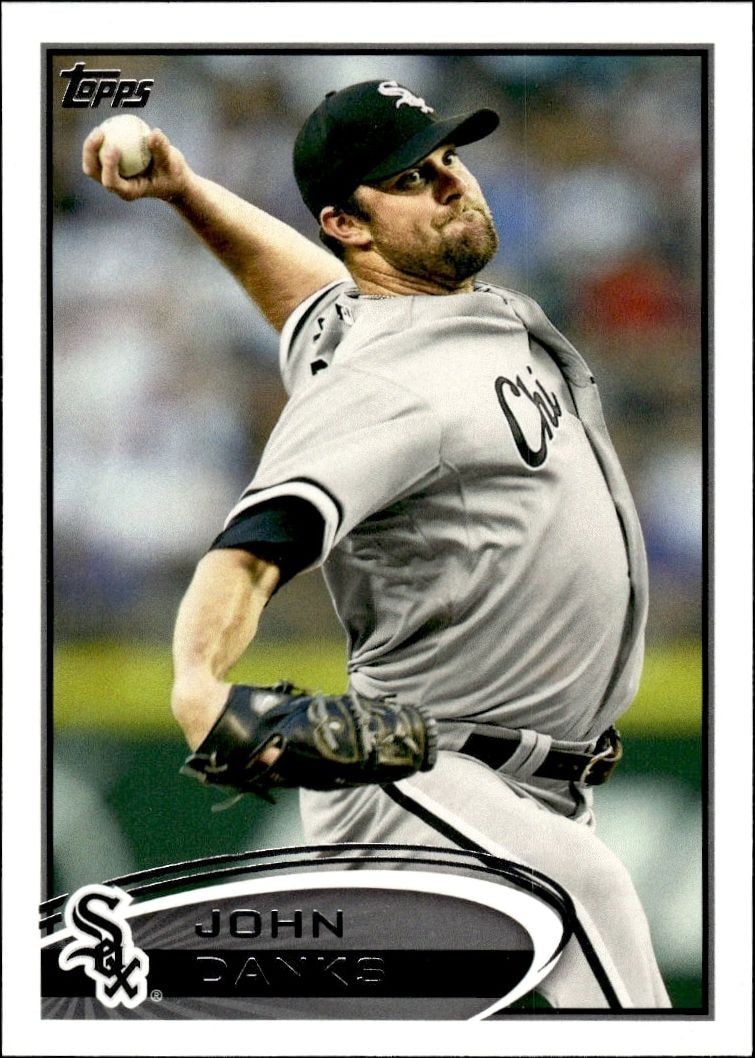 2012 Topps Series 1 John Danks #311 trading card