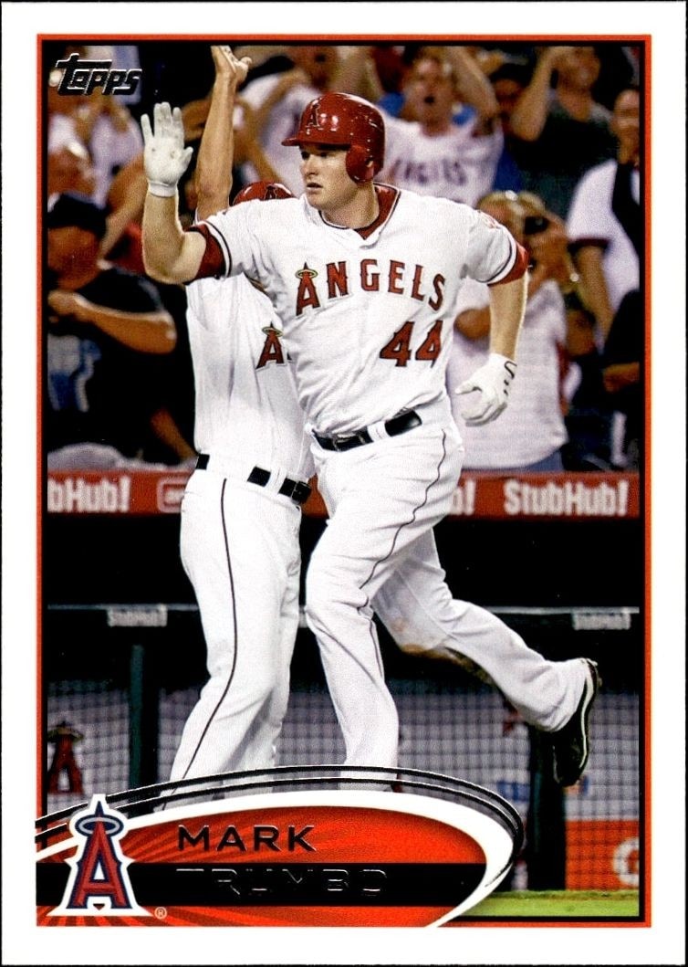 2012 Topps Series 1 Mark Trumbo #281 trading card