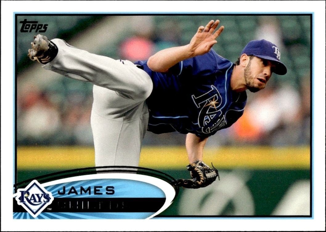 2012 Topps Series 2 James Shields #471 trading card