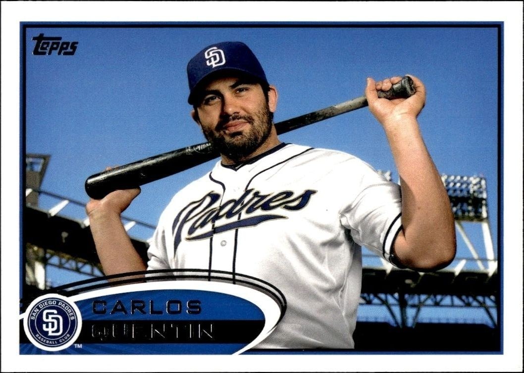 2012 Topps Series 2 Carlos Quentin #376 trading card