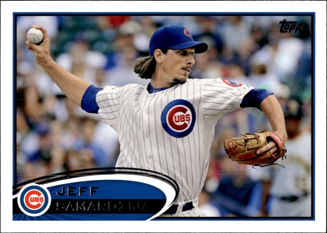 2012 Topps Series 2 Jeff Samardzija #542 trading card