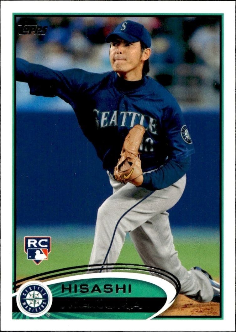 2012 Topps Series 2 Hisashi Iwakuma #484 trading card