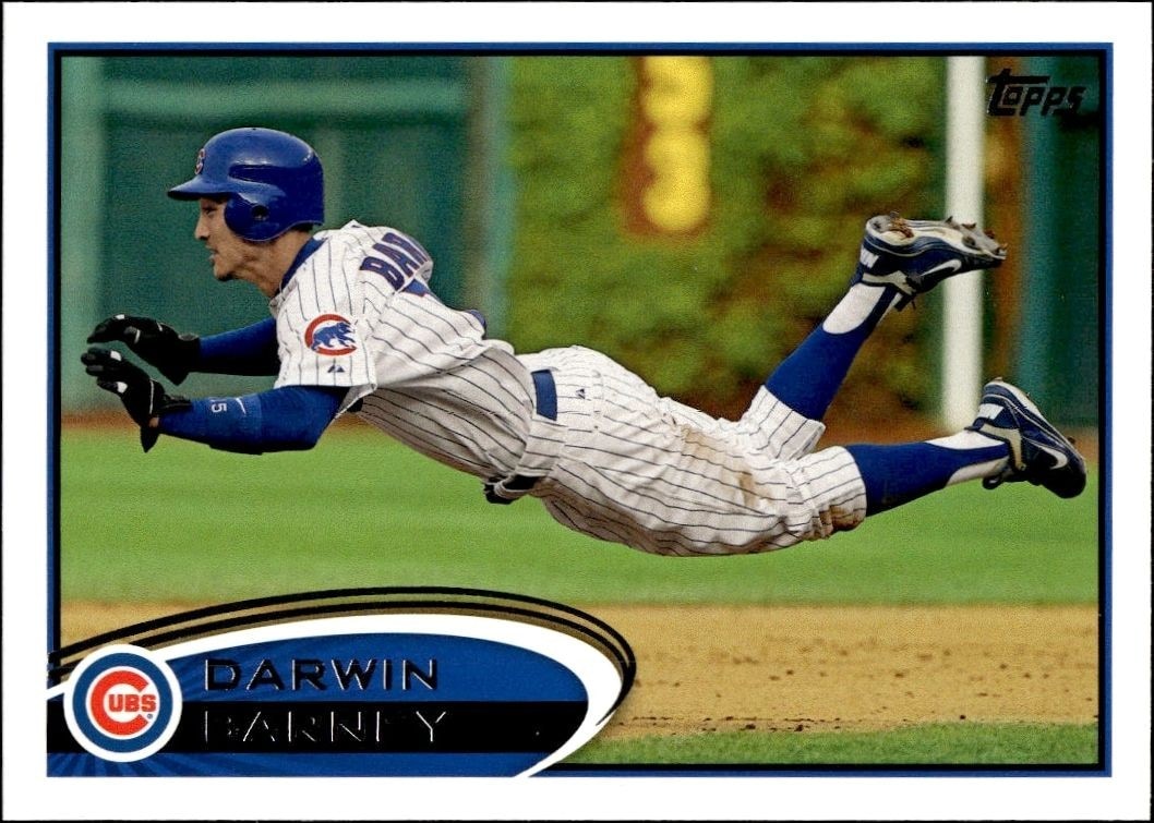 2012 Topps Series 2 Darwin Barney #494 trading card