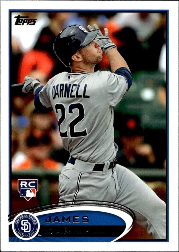 2012 Topps Series 2 James Darnell #553 trading card