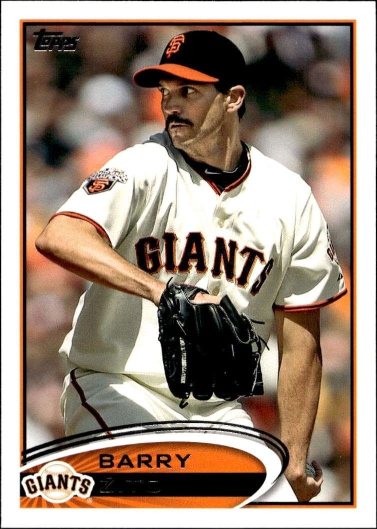 2012 Topps Series 2 Barry Zito #420 trading card