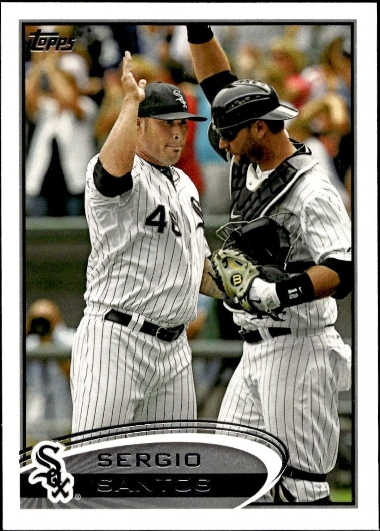 2012 Topps Series 1 Sergio Santos #244 trading card
