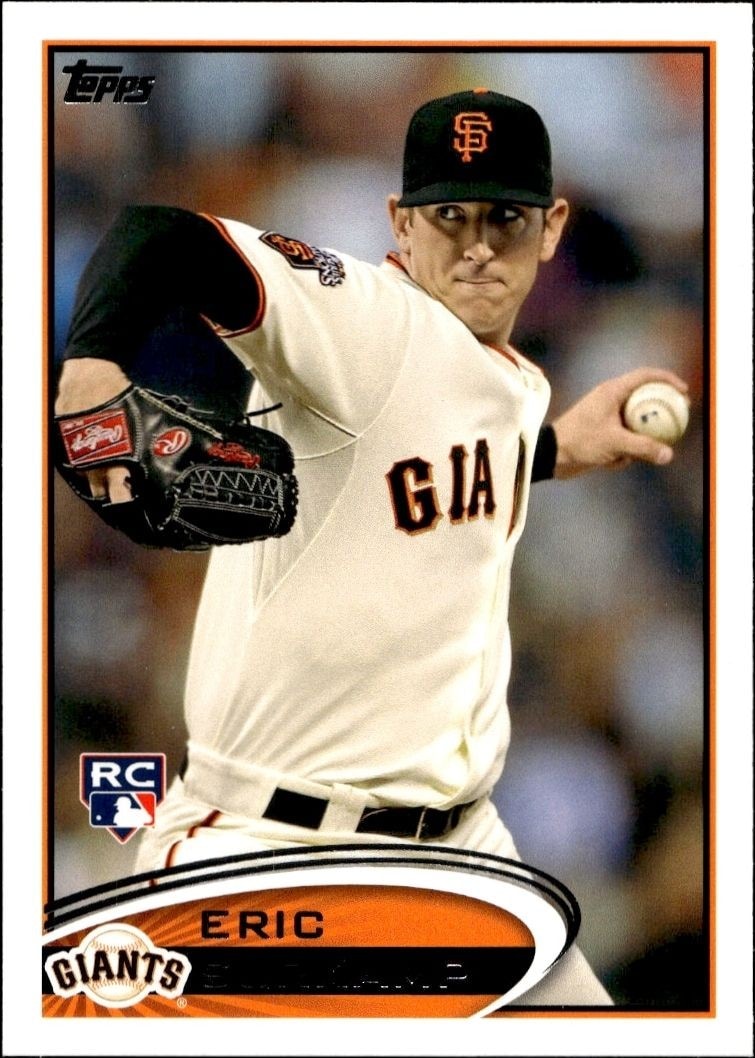 2012 Topps Series 2 Eric Surkamp #459 trading card