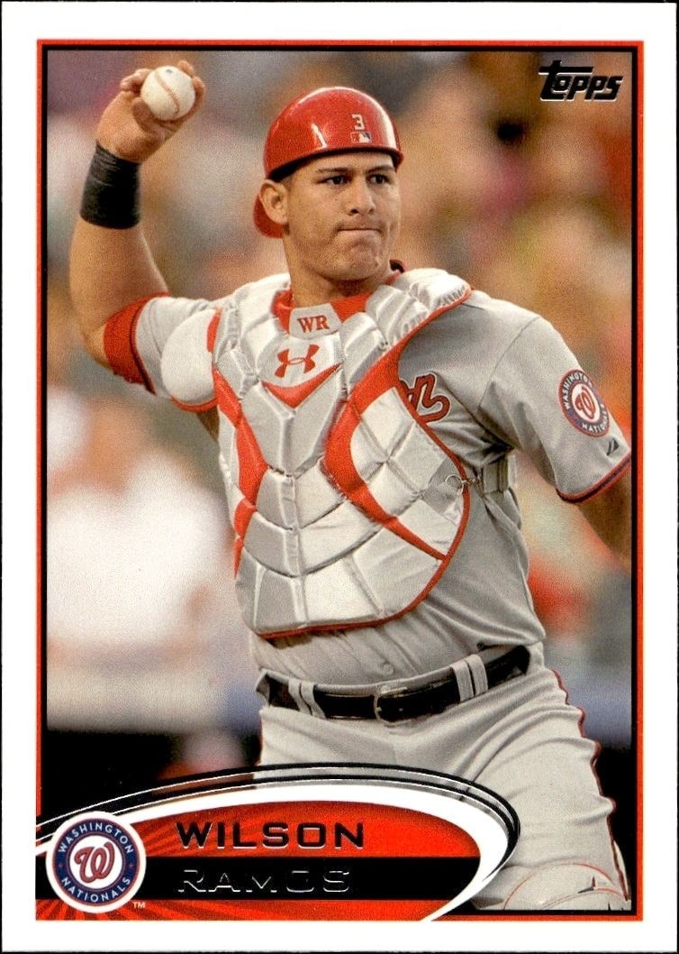2012 Topps Series 1 Wilson Ramos #12 trading card