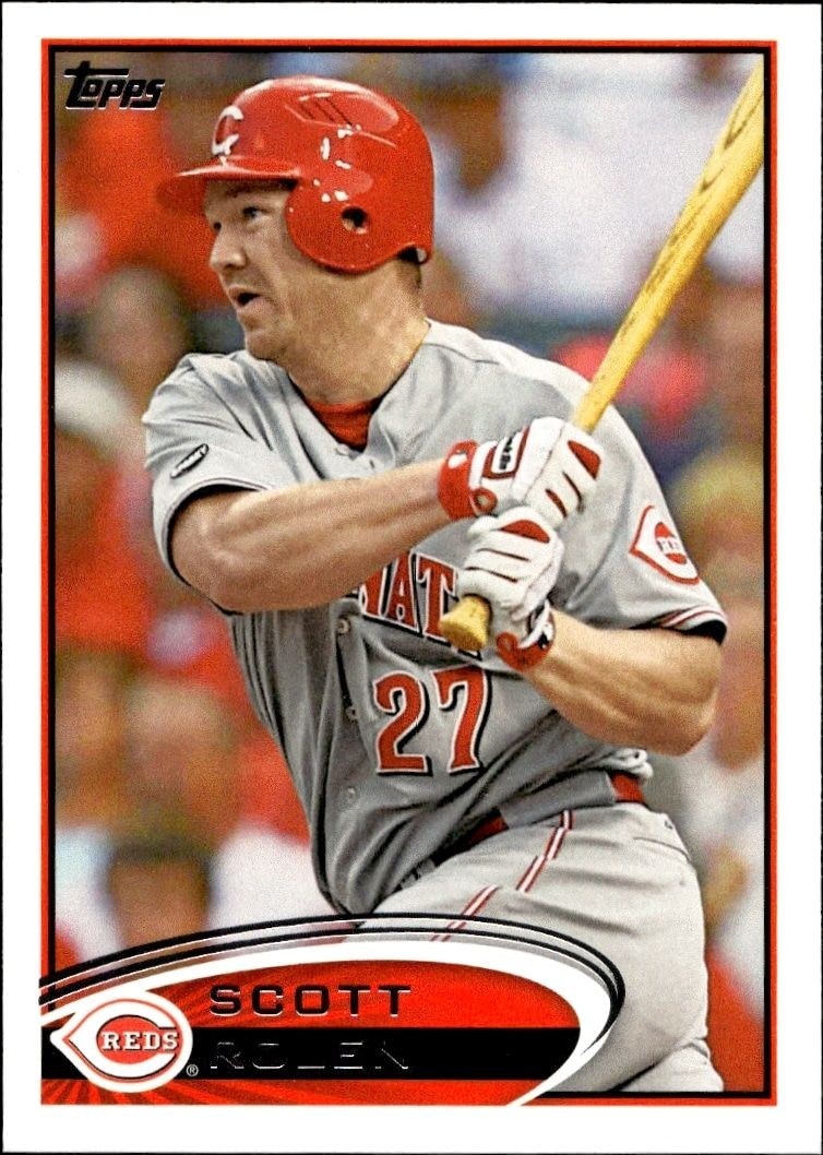 2012 Topps Series 1 Scott Rolen #255 trading card