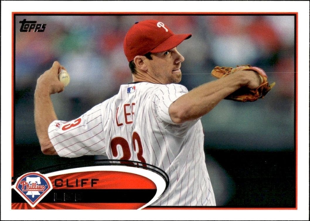 2012 Topps Series 2 Cliff Lee #392 trading card