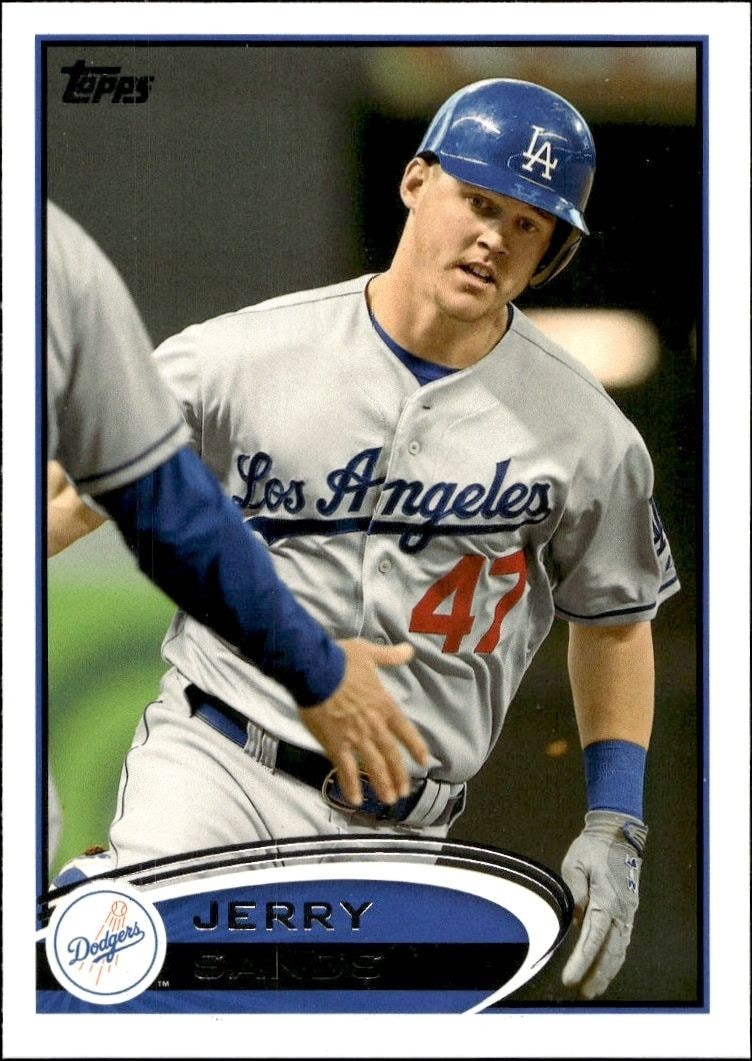 2012 Topps Series 2 Jerry Sands #486 trading card