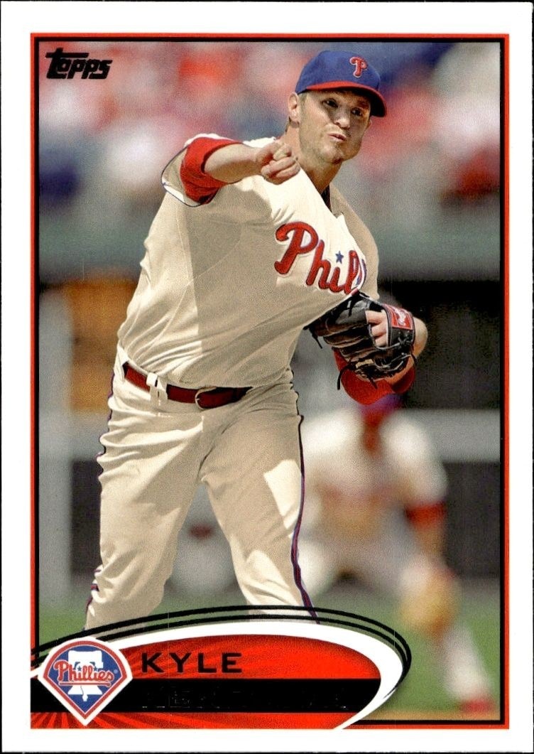2012 Topps Series 2 Kyle Kendrick #458 trading card