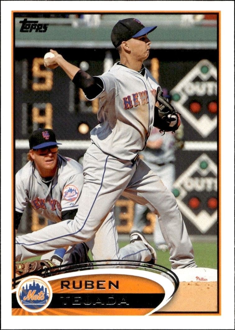 2012 Topps Series 2 Ruben Tejada #521 trading card