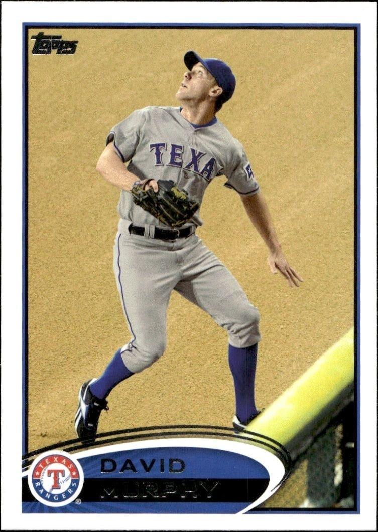 2012 Topps Series 2 David Murphy #385 trading card
